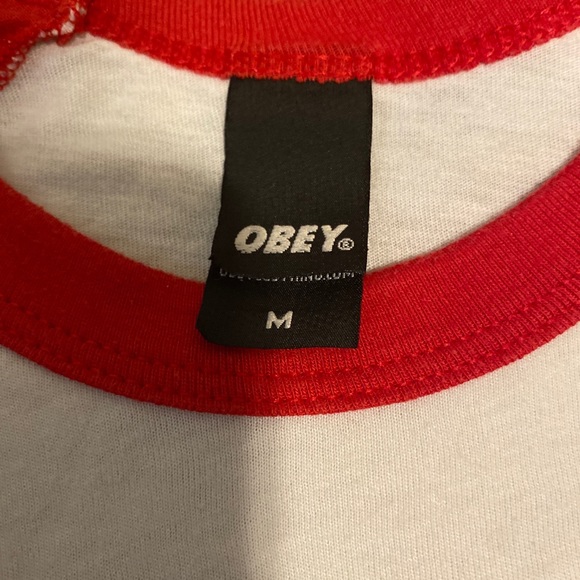 Obey Propaganda Savage Beasts Baseball Tee - Picture 3 of 4